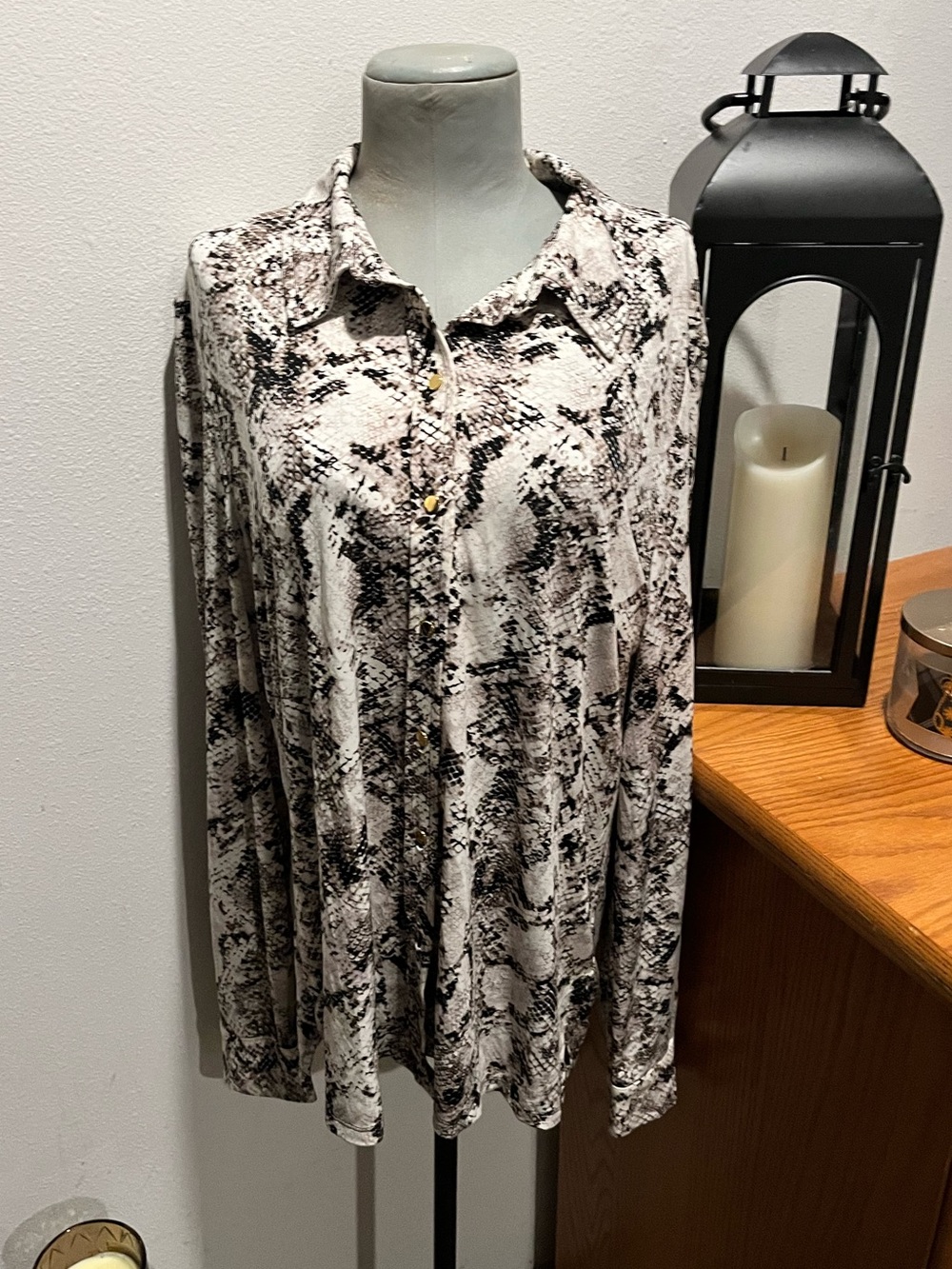 Calvin Klein Button Down Blouse